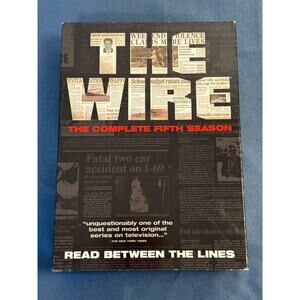 The Wire The Complete Fifth Series Read Between‎ the Lines Pre-owned 4 DVD Set